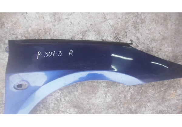 крило праве Peugeot 307, 05-08, 9653364577